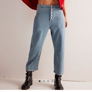 WE THE PEOPLE BY FREE PEOPLE OSAKA JEANS Color SKY Size 31